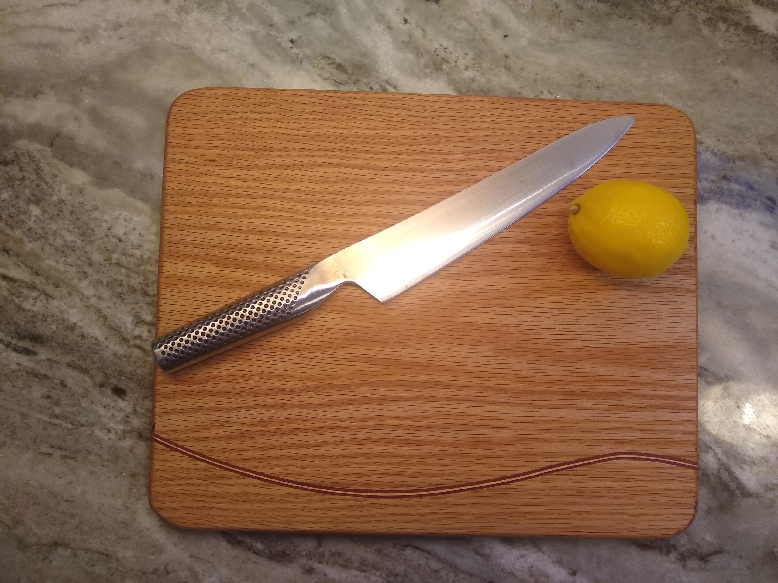 Maple Cutting Board with Oak and Padauk accents - Mill(er) Works